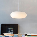 Weiße Anhängerlampe moderne Küchenheizlampe Esszeit